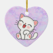 Kat Keramisch Ornament (Voorkant)