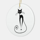 KAT KERAMISCH ORNAMENT (Links)