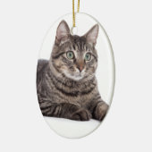 Kat Keramisch Ornament (Links)