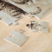 Kat Kerst Carol Louis Wain Kunst Legpuzzel (Zijkant)