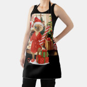 Kat Kerst Siamese kat Schort (Insitu)