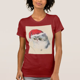 Kat kerst t-shirt