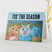  KAT KERST WENSKAARTEN KAART (Gele Bloem)