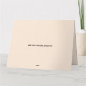  KAT KERST WENSKAARTEN KAART (Achterkant)