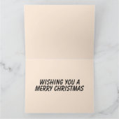  KAT KERST WENSKAARTEN KAART (Binnen)