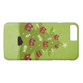 Kat kerstboom met vissiervissen Case-Mate iPhone case (Achterkant (Horizontaal))