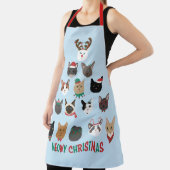 Kat kerstboom schort (Insitu)