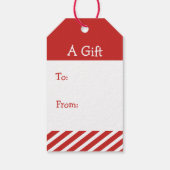 Kat kerstcadeautjes Labels Cadeaulabel (Achterkant)