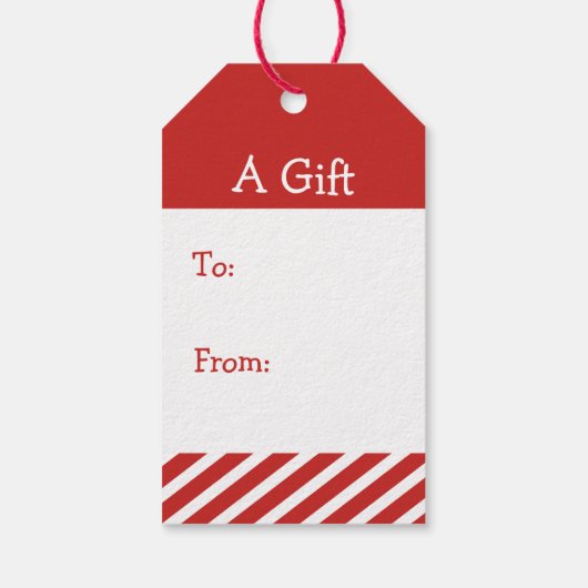 Kat kerstcadeautjes Labels Cadeaulabel (Achterkant)