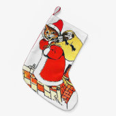 kat kerstman, Louis Wain Kleine Kerstsok (Voorkant (Hangend))