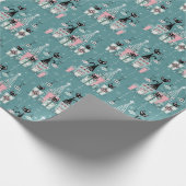  Kat Kerstmis II ©studioxine Cadeaupapier (Hoek)