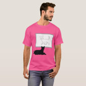 Kat kijken Cat Art T-shirt (Voorkant volledig)