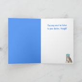 Kat, kip en vis krijgen goed kaart (Binnen)