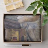 Kat & Kitten · Henriette Ronner-Knip (1821-1909) Tissuepapier (Geschenk)