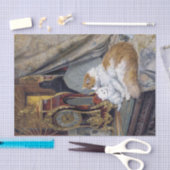 Kat & Kitten · Henriette Ronner-Knip (1821-1909) Tissuepapier (Craft)