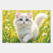 Kat/kitten Inpakpapier Vel (Voorkant)