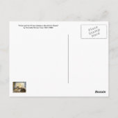 Kat & Kittens Slapen in de Kunstenaarsstudio Briefkaart (Achterkant)