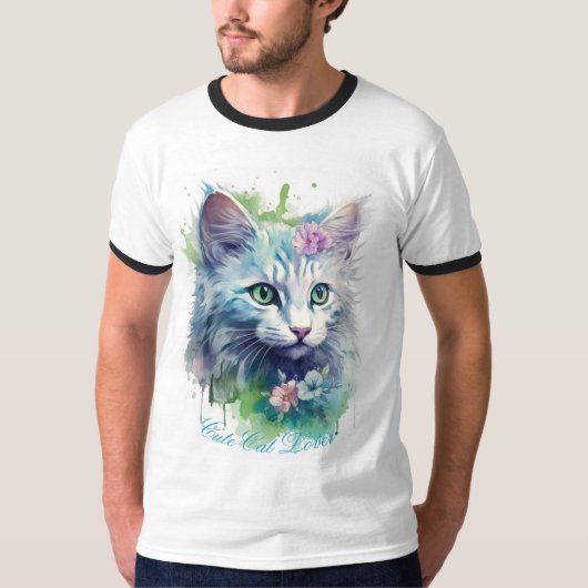 Kat-klaver T-shirt (Voorkant)