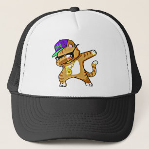 Kat Kleintje Dab Hoodie Trucker Hoed Pet