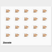 Kat kneden brood sticker (Vel)