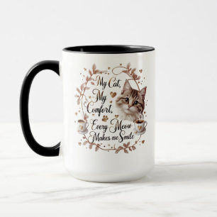 Kat & Koffie Comfort Mok – Herfstvibes knusse ka