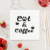 Kat koffie servet (Insitu)