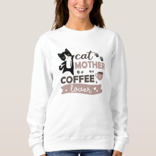 Kat: Koffieborst van kattenkatten Trui