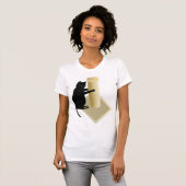 Kat krabpaal vrouwen T-shirt (Voorkant volledig)