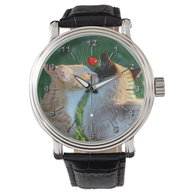 Kat kus horloge (Voorkant)