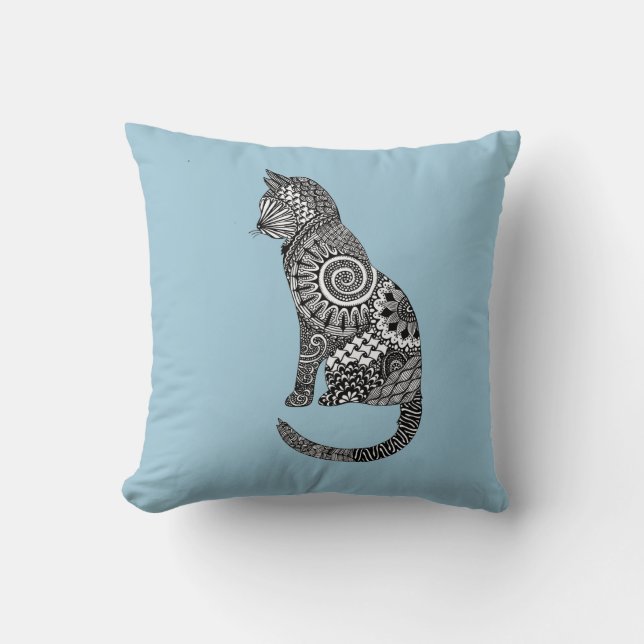 Kat kussen (Voorkant)