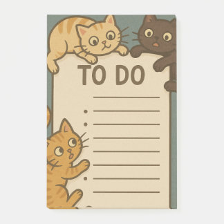 Kat Kussen To Do Lijst Post-it® Notes