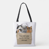 Kat Lady Starter Kit Draagtas (Achterkant)
