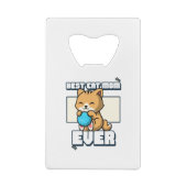 Kat-leven is perfect kredietkaart flessenopener (Achterkant)