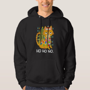 kat lichte keten dennenboom Kattenbezitter Hoodie