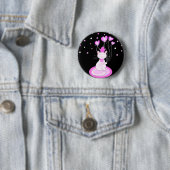 Kat liefde - Pin Button (In situ)