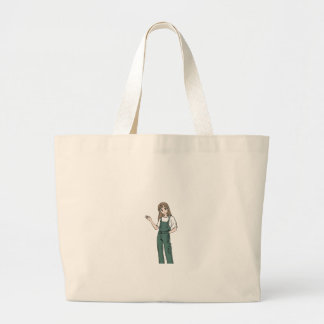 Kat liefhebber grote tote bag