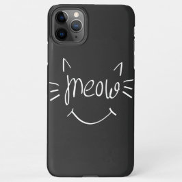 Kat Liefhebber Meow    iPhone 11Pro Max Hoesje
