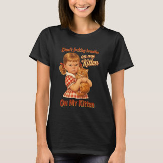 Kat Liefhebber Sarcasme Adem Niet Verdomme Op Mijn T-shirt