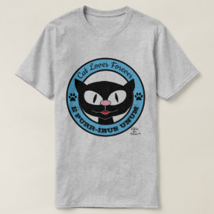 Kat Liefhebber Voor Altijd E PURR-IBUS UNUM Grappi T-shirt