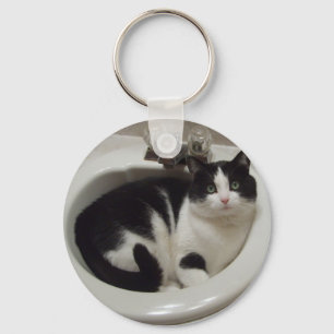 Kat-liefhebbers delven sleutelhanger