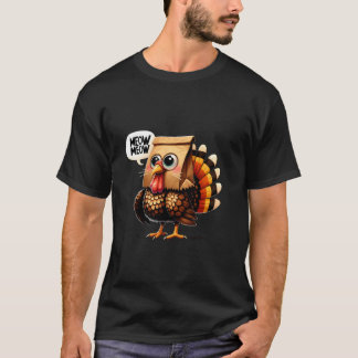 Kat Liefhebbers Meow Meow Grappige Thanksgiving Me T-shirt