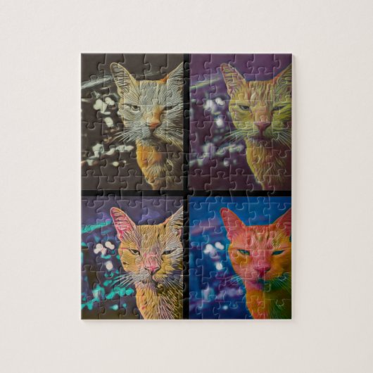 Kat Lights Puzzel (Verticaal)