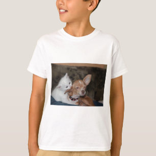 Kat likt Hond T-shirt