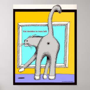 Kat Links Poster draaien