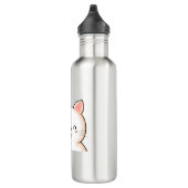 Kat Little Cat Kawaii sde de Eyes Animal Drawing. Waterfles (Rechts)