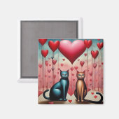 kat lov magneet (Voorkant / Achterkant)