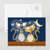 Kat Love Briefkaarten (Voorkant / Achterkant)