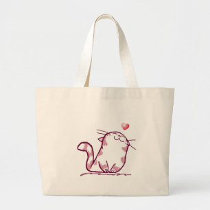 Kat Love Grote Tote Bag