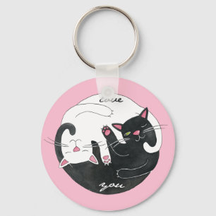Kat Love Sleutelhanger