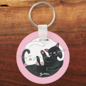 Kat Love Sleutelhanger (Voorkant)